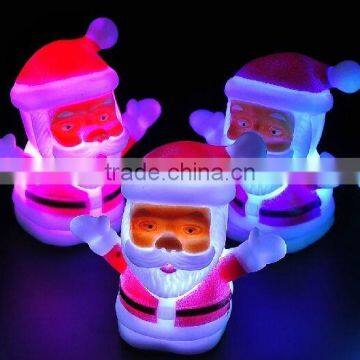 Kids plastic toy night light, Battery Operated LED Night Light Toy, 2015 new product christmas pvc toys