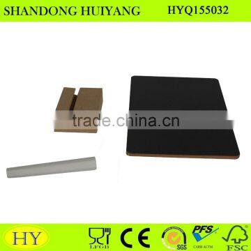 Customized Cheap Table Top MDF Wooden Menu Bolackboard Wholesale photo-3