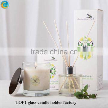 Candle Containers Diffuser With Aroma Sticks photo-2