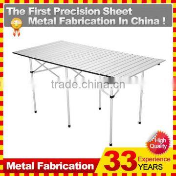 140*70*70 cm Portable Aluminum Folding Picnic Table photo-2