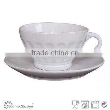 Fast Shipment Low MOQ 2015 Ceramic Breakfast Soup Bowl With Saucer,ceramic Soup Mug With Saucer, Ceramic Big Cup and Saucer photo-2