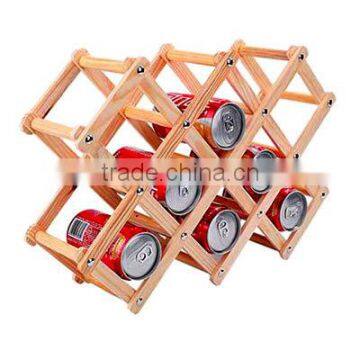Wooden Wine Bottle Stand-creative Wooden Rack photo-4