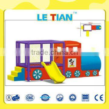 Train model funny soft play ball pool LT-2165I