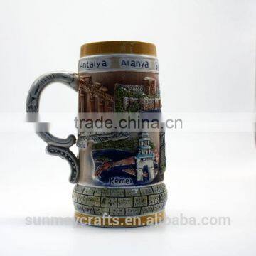 Wholesale Custom High Quality 3D Turkey Ceramic Cup Souvenir for Sale photo-2