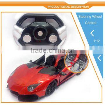 Simulation Design Steering Wheel Remote Control Car Miniature 1:12 Free Sample rc Car photo-3
