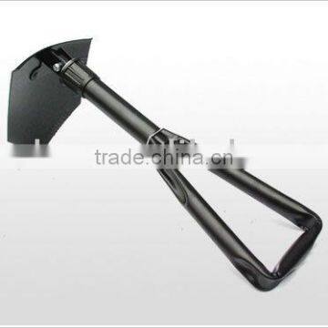 Metal farm tools tri folding garden shovels