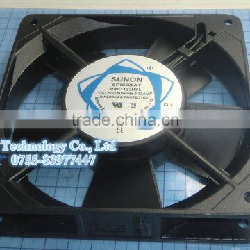 Cooling fan SF12025AT 110V-120V 50/60Hz 0.13AMP 2wire P/N 1122HSL Axial fan