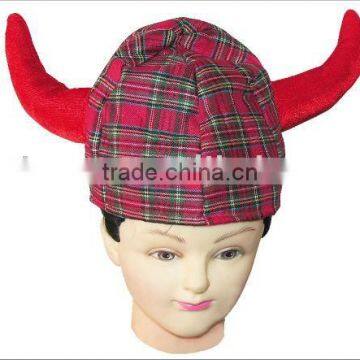 cattle horns hat,party hat,cheap party hat