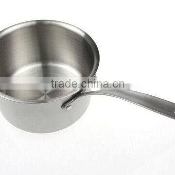 Kitchen Utensil Stainless Steel Double Bottom Health Milk Pot photo-2
