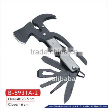 2014 New design multi-function stainless steel hammer wrech hand tools B-8931A-2