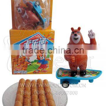 Yummy Egg Roll Cream Biscuit ,BearToy