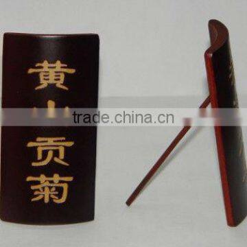 Traditional Chinese bamboo carving slips