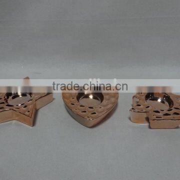 Plating Porcelain Apple Shape Decorations Holiday Decorations photo-5