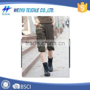 Custom printed Ladies camouflage Short pants For women