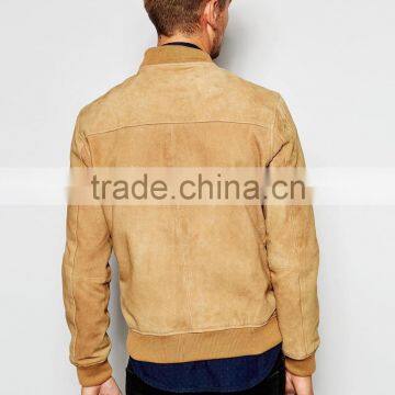 Suede Leather Jacket for Men's photo-2