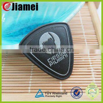 2014 newly black triangle reflective label patch for stockings