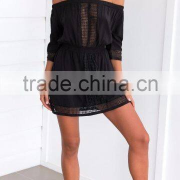 New Design off Shoulder Sexy Dress Summer Beach Woman Dress photo-2