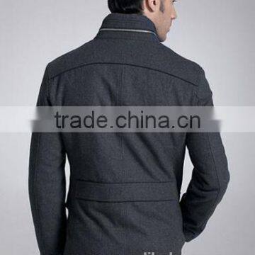 Wool High Quality Winter Warm Men Coat Made to Measure Overcoat. BCL036 photo-2