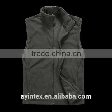 2016 Anti-pilling New Style Sleeveless Polar Fleece Winter Jacket for Men ,man Vest