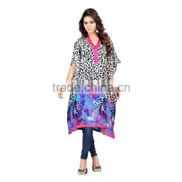 Custom 100% Polyester Print Beach Kaftan 2016/Woman Resort Wear from Alibaba India