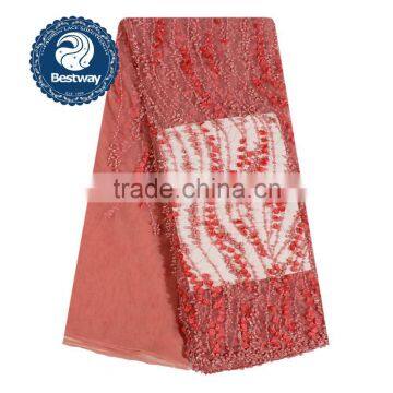 Bestway Hot Selling Handmade 3D French Lace for Wedding FL0268-2 photo-2