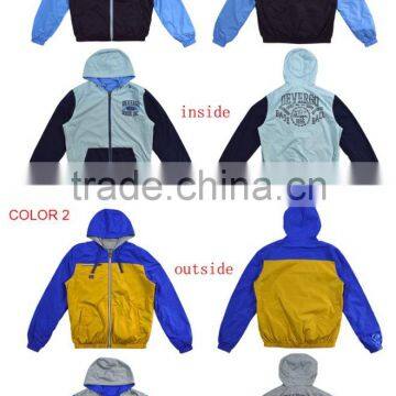 Fashion Mens Spring Double Face Nylon Jacket photo-6