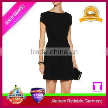 2015 Fashion Newest Long Sleeve Chiffon Casual Dress, Women Dress for Cocktail Party Dress photo-4