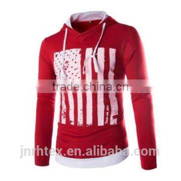 Hot Mens Long Sleeve Custom Print Couple Lover Hooded Sweatshirt photo-5