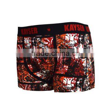 Wholesale Men Cotton Lycra Sexy Boxers Shorts Men Boxers Briefs photo-2