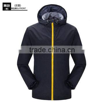 Latest Design Hot Sale Personalized Men Outdoor Waterproof Windproof Mauntaineering Jackts/sport Jackets
