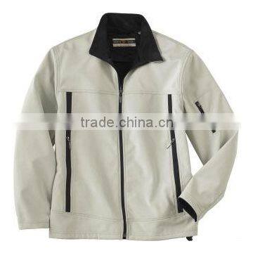 Men's Performance Brushed Back Soft Shell Jacket