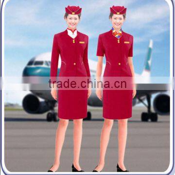 2015 Shoujia Fashion Airline Stewardess Uniform photo-2