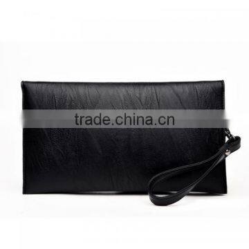PU Leather Polyester Solid 82694 Girls Shoulder Long Strip Bag photo-3