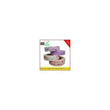 Manufacturer direct selling Japanese washi adhesive tape,washi tape(SGS,ISO 9001 2008)