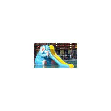 Custom Fiber Glass Childrens Animal Water Slide With Mouth Slide