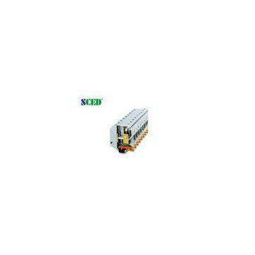 25.0mm , AWG 2 - 4 / 0 , Din Rail Terminal Blocks With Right Angle Wire Inlet