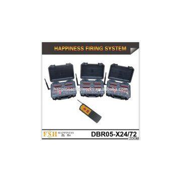 72 cues fireworks firing system, 500 M Digital control firing system, pyrotechnic fire system(DBR05-X24/72)