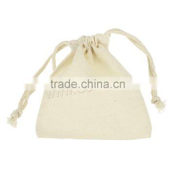 Rectangle Linen Drawstring Pouch