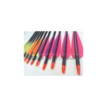 carbon fiber arrow, carbon completed arrows, toptek high quality carbon arrow