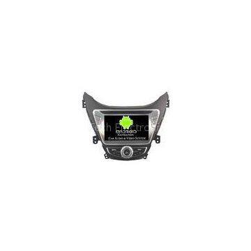 3G WiFi Hyundai DVD GPS Navigation , Hyundai Elantra DVD Player Stereo 2011 2012 2013