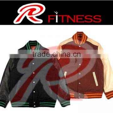 2015 Men Fashion Ready Made Varsity Jacket photo-4