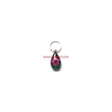 Wholesale Real Natural Flower Inside Keychains,so Cute Gift photo-3