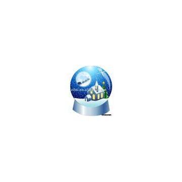 small snow globe
