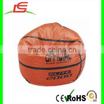 LE B0301 wholesale customized print plush basketball bean bag chair