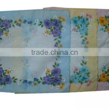 retrostyle cotton ladies printed wholesale handkerchief