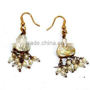 indian fashionable earings , tarditional jewelry