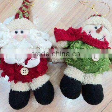 Lovely knitted christmas handmade snowman toys