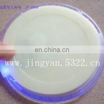 led flash cup mat