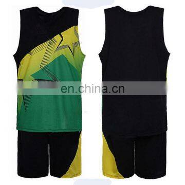 Custom men comfortable basketball uniform design