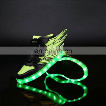 Wholesale Children Kid USB Rechargeable LED Luminous Light Shoes Kids photo-3